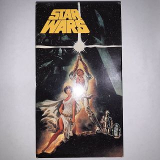 Star Wars Iv A Hope Vhs Cbs Fox Video Vintage Rare