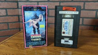 Return Of The Swamp Thing Vhs Video Horror Heather Locklear Vintage Rare 1989