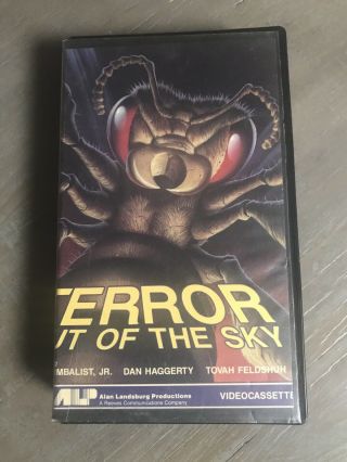 Terror Out Of The Sky (vhs) Rare