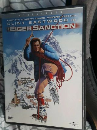 The Eiger Sanction (dvd,  1975/ 1998) [rare]