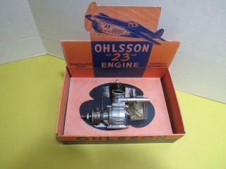 Very Rare 1938 O&r 23 Ignition Model Airplane Engine Ohlsson