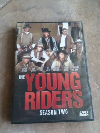 The Young Riders: Complete Season 2 Dvd - 4 Disc Set Josh Brolin Oop Rare