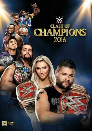 Wwe Wwf Night Of Champions 2016 Official Dvd Pay Per View Main Event Rare
