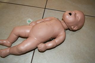 Cpr Savers Aha Professional Infant Baby Cpr Training Manikin Doll Rare 515 2