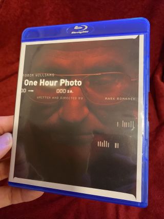 One Hour Photo (blu - Ray Disc,  2013) Oop Htf Horror Very Rare