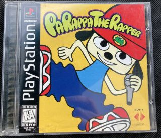 Parappa The Rapper Sony Ps1 Psx Playstation 1 Rare Oop Video Game