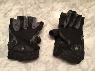 Harbinger 143 Ventilated Weight Lifting Gloves - Xl - Black/gray - Rarely