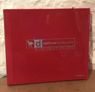 Deftones - White Pony (red) Limited Edition Enhanced Cd (2000) Low Number Rare