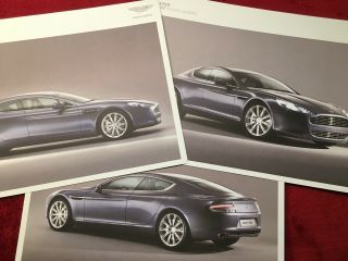 Aston Martin Rapide Pure Preview Sales Brochure Cd Portfolio 2010 - Very Rare