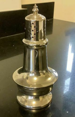 Vintage Cavalier Silver Plated Sugar Flour Shaker Sifter Height 18 cm VGC 3