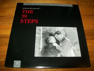 The 39 Steps Criterion Laserdisc Ld Very Rare Great Film