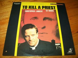 To Kill A Priest Laserdisc Ld Very Rare Great Film