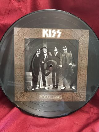 Kiss Dressed To Kill 12 " Lp Vinyl Picture Disc Netherlands Dutch Kiss Army Rare