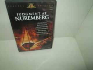 Judgement At Nuremberg Rare Dvd Spencer Tracy Burt Lancaster Widmark 1961