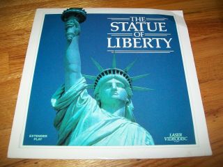 The Statue Of Liberty Laserdisc Ld Very Rare Ken Burns