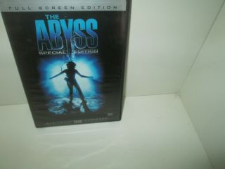James Cameron The Abyss Rare Sci - Fi Horror Dvd Fullscreen Ed Harris 