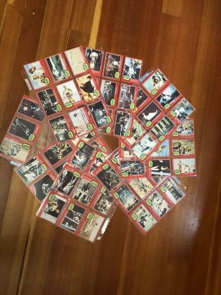 Rare Star Wars Opc Series 2 Complete Set 66 Cards 1977 Canadian Most Near