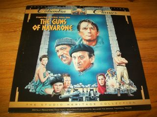 The Guns Of Navarone 2 - Laserdisc Ld Widescreen Format Rare