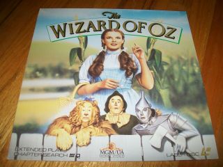The Wizard Of Oz Laserdisc Ld Very Rare W/special Features