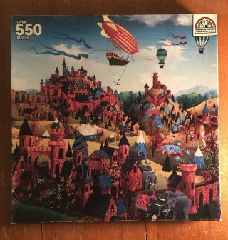 Robert Logrippo Fantasy City 550 Piece Puzzle By Random House Rare