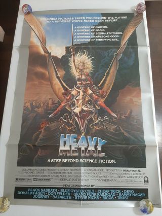 Heavy Metal (1981) Movie Poster Style A - Nss Rare