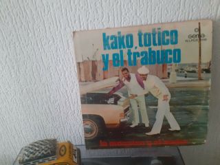 Rare Afro Latin Lp Kako,  Totico Y El Trabuco - La Maquina Y El Motor