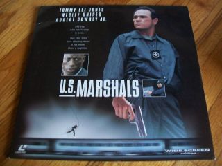 U.  S.  Marshals 2 - Laserdisc Ld Widescreen Format Rare Great Film Tommy Lee Jones