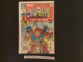 Wild West Cow Boys Of Moo Mesa 1 Mini Series Rare -
