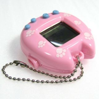 Rare Neko Unjyatta Pink Virtual Pet Tamagotchi Style Takara Kitty 1997 F/S 3