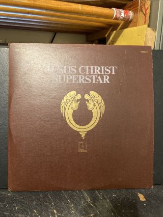 Rare 1970 Jesus Christ Superstar Double Album Vinyl Lp Decca Dxa Dxsa 7206,  Book