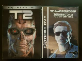 T2 Terminator 2 Judgement Day Dvd Rare Extreme 2 - Disc Set Buy 2 Get 1
