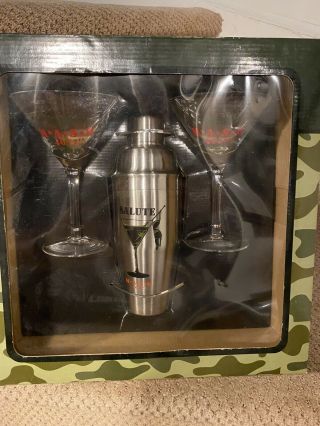 M A S H 4077 Prototype Martini Gift Set - Never Released To The Public - Rare