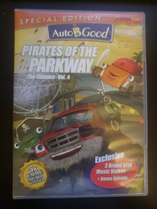 Auto B Good Pirates Of The Parkway Rare Kids Dvd Buy 2 Get 1