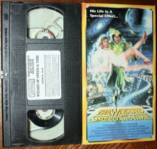 The Wizard Of Speed And Time (vhs) Mike Jittlov,  Paige Moore.  Vg Cond.  Rare.  Nr