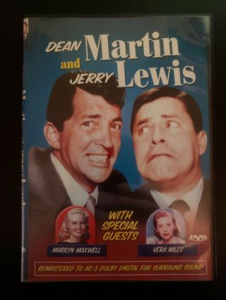 Dean Martin And Jerry Lewis Rare Dvd With Case & Cover Artwork Buy 2 Get 1