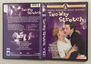Rare Two - Way Stretch Dvd 1960 Peter Seller Wilfred Hyde - White