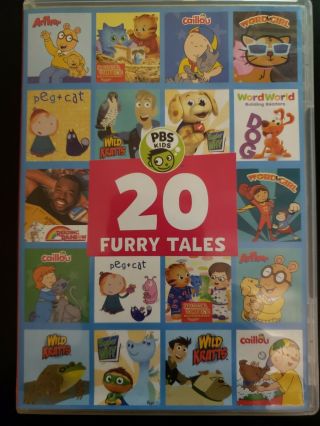 Pbs Kids 20 Furry Tales Rare Kids Dvd With Case & Cover Art Buy 2 Get 1