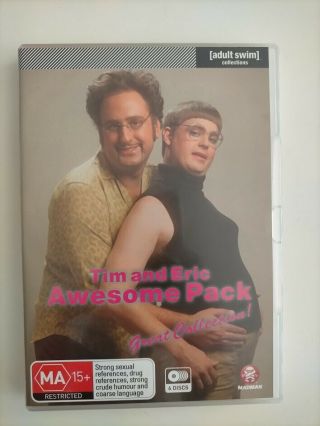Tim And Eric Awesome Pack: Seasons 1 - 5 - Region 4 [aus] - Rare