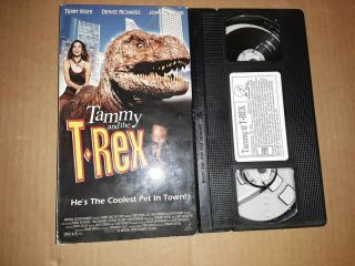 Tammy And The T - Rex Vhs 1994 Imperial Htf Rare
