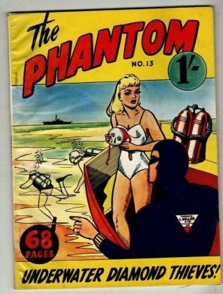 Rare Phantom No 13 By L Miller And Co (uk) 1960s V Fine 68 Pages