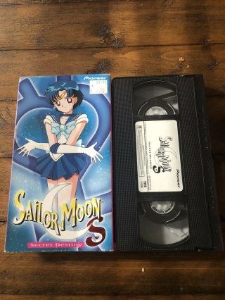 Sailor Moon Vol.  6: Secret Destiny (vhs) Fast Rare
