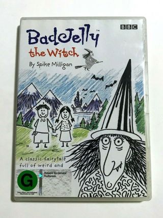 Badjelly The Witch By Spike Milligan - 2000 Bbc Tv Adaptation Ultra Rare R4 Dvd
