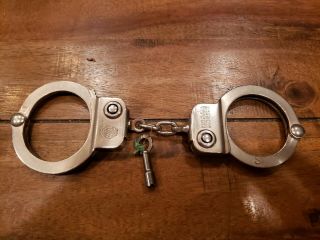 Vintage Smith & Wesson Model 94? Handcuffs - With Key - Rare