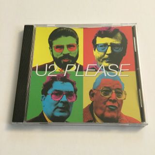 U2 Please (cd Single) 5 - Track Live From Rotterdam Rare Htf