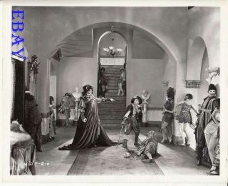 Lon Chaney As Death Points Phantom Of The Opera Rare Photo