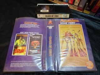 Class Of 1984 (1982) - Rare Australian Roadshow - Betamax 1st Release - Thriller