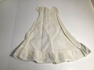 Vintage Doll Slip With Ruffle & Lace Trim