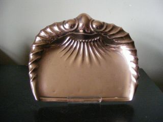 Antique Art Nouveau Joseph Sankey Js&s Copper Crumb Tray
