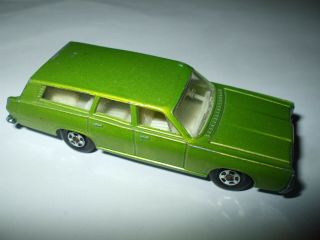 Matchbox Lesney Superfast 73 Mercury Commuter,  Bright Green,  Small Wheels Nmint