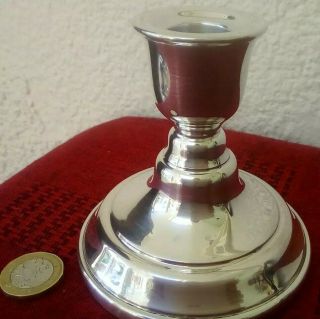 Silver On Copper Single Candlestick